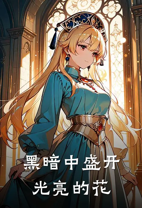 黑暗中盛开光亮的花