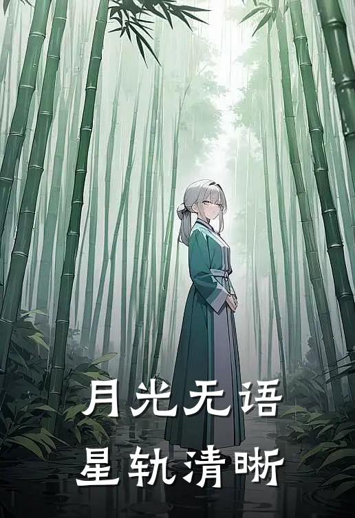 月光无语，星轨清晰